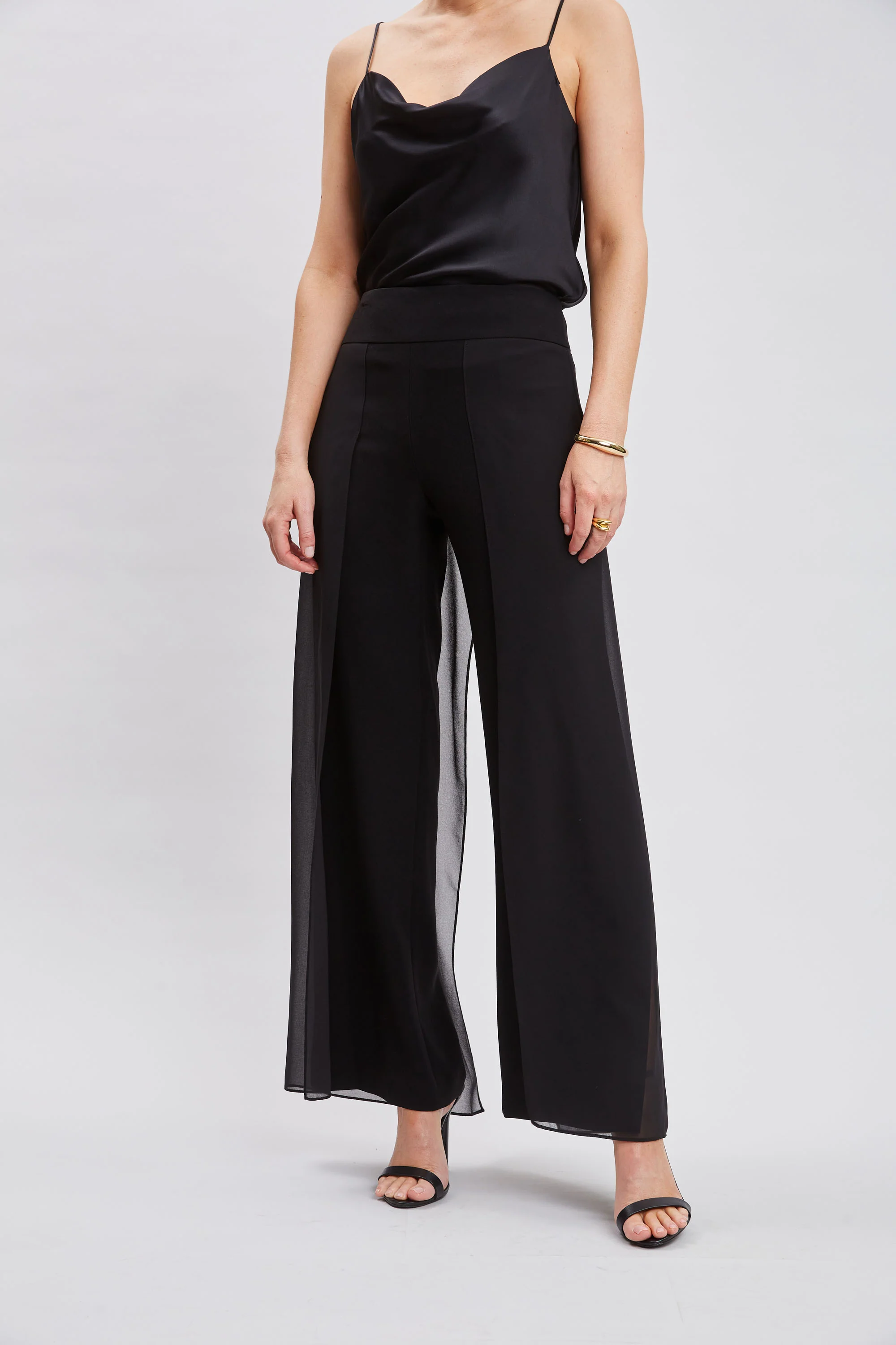 Chiffon Panel Pant - Inholu