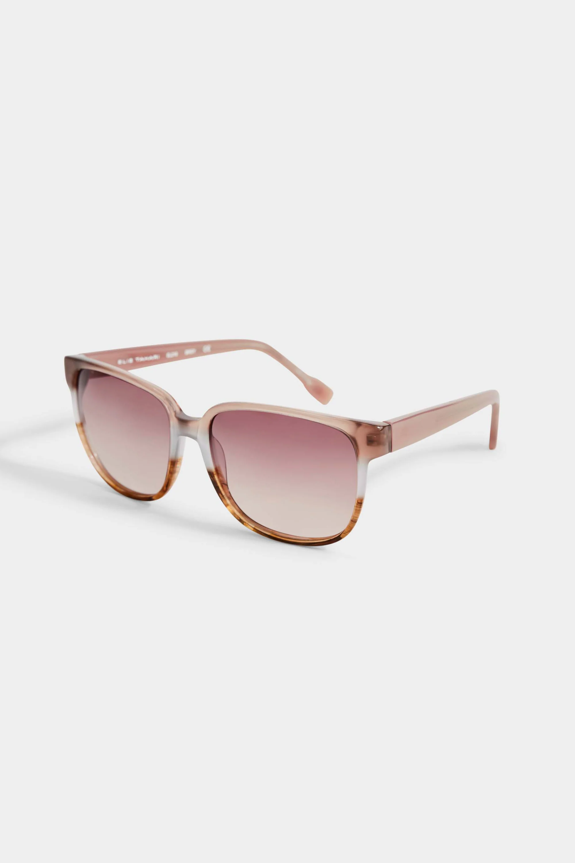 Two Tone Rectangular Sunglasses - Inholu